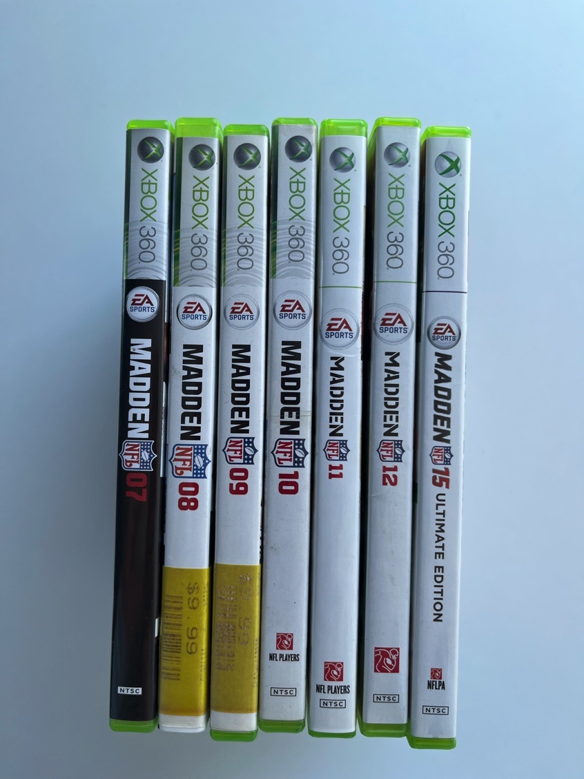 Kit Madden - 7 jogos